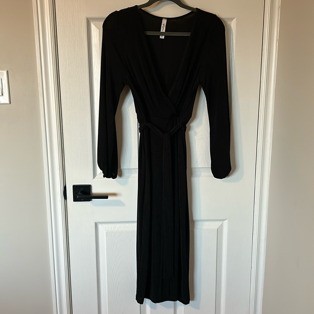 Black Midi Dress